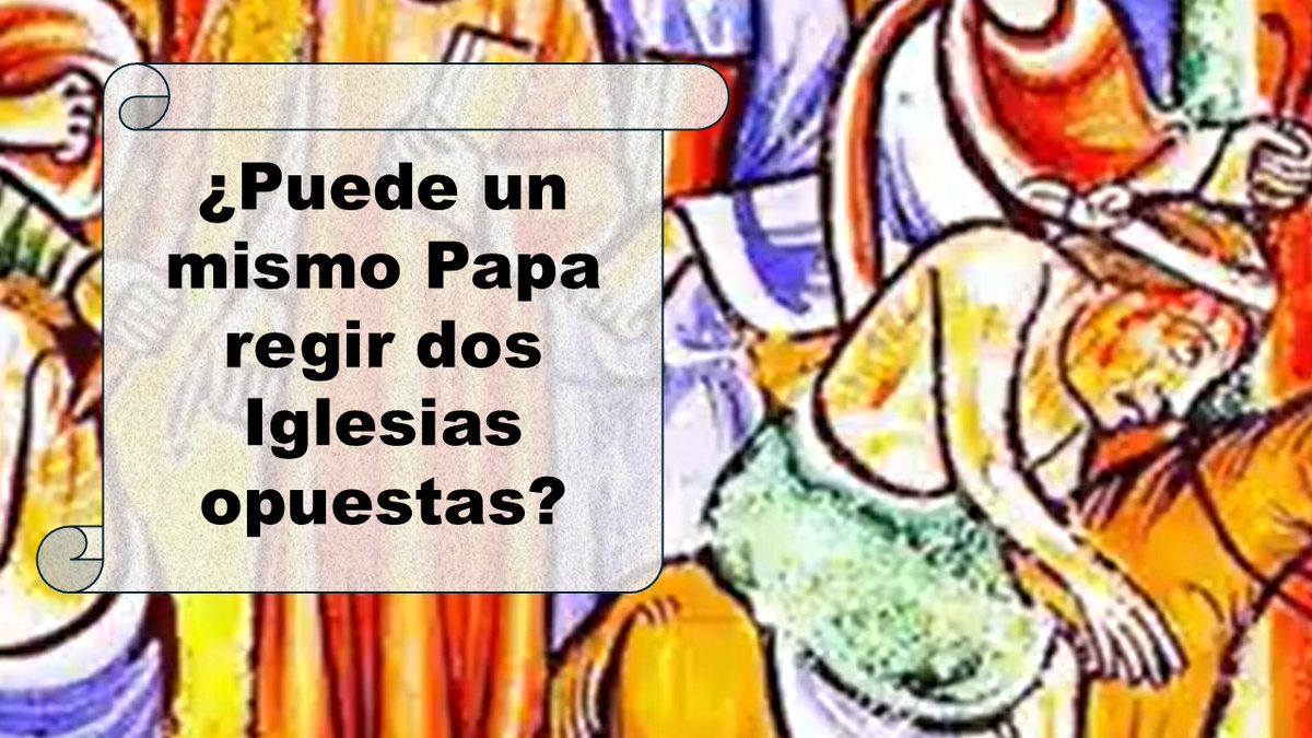 antoniodevalleg's tweet photo. https://t.co/eVCXxOXUxk
🇪🇸 Subtítulos | 🇬🇧 Subtitles | 🇫🇷 Sous-titres | 🇧🇷 Legendas | 🇮🇹 Sottotitoli
¿Puede un mismo Papa regir dos Iglesias opuestas? Sermón domingo 12° de Pentecostés. (11/ago/2013) https://t.co/bkIkkSgMfl