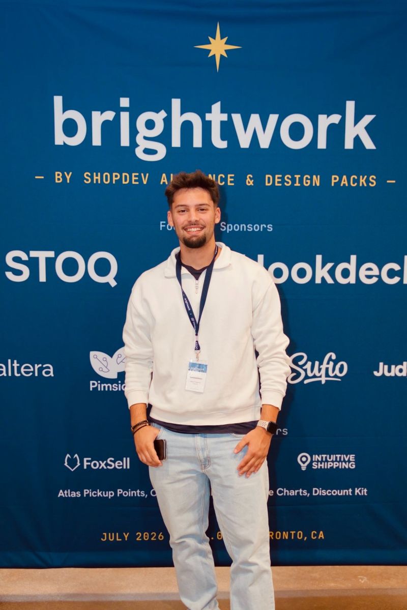 kwstantinospn's tweet photo. Still processing all the insights from #Brightwork Vol.01! ✈️🇬🇷 Massive thanks to the community and speakers, left with a notebook full of ideas, fresh perspectives on building for Shopify, and a whole lot of inspiration to start shipping!  

Proud to represent @pandectes  ! https://t.co/cKGErtHzLt
