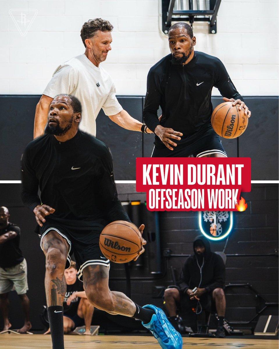 HoustonRockets's tweet photo. KD punching the clock 💪

📸 IG // caughtbycandido https://t.co/cWuBVrQF4K
