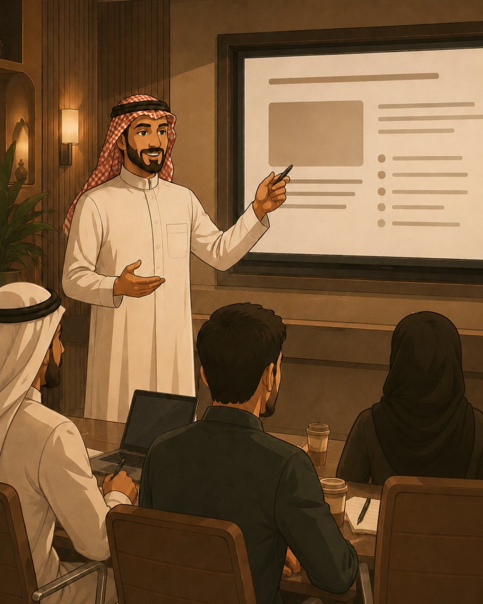 dalilk4en's tweet photo. أهم 50 كلمة انجليزية في Presentations (العروض التقديمية)

1 - Introduction - مقدمة
2 - Objective - هدف العرض
3 - Outline - مخطط عام
4 - Highlight - نقطة مهمة
5 - Engage - يجذب الانتباه
6 - Clarify - يوضّح
7 - Demonstrate - يوضّح عمليًا
8 - Comparison - مقارنة
9 - Emphasis - تأكيد
10 - Flow - تسلسل العرض
11 - Key Message - الرسالة الأساسية
12 - Insight - فكرة أو رؤية عميقة
13 - Findings - نتائج (البحث/الدراسة)
14 - Challenges - تحديات
15 - Solutions - حلول
16 - Recommendations - توصيات
17 - Data Analysis - تحليل البيانات
18 - Visual Aid - وسيلة بصرية
19 - Engagement - تفاعل الجمهور
20 - Closing Statement - خاتمة العرض
21 - Agenda - جدول العرض
22 - Transition - انتقال بين النقاط
23 - Summary - ملخص
24 - Takeaway - الخلاصة اللي يطلع فيها الجمهور
25 - Audience - الجمهور