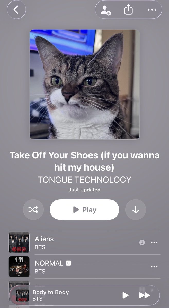 LetsBeGoodHuman's tweet photo. Same playlist on AppleMusic:

https://t.co/hxt51UovM1 https://t.co/uhhHdn50ae