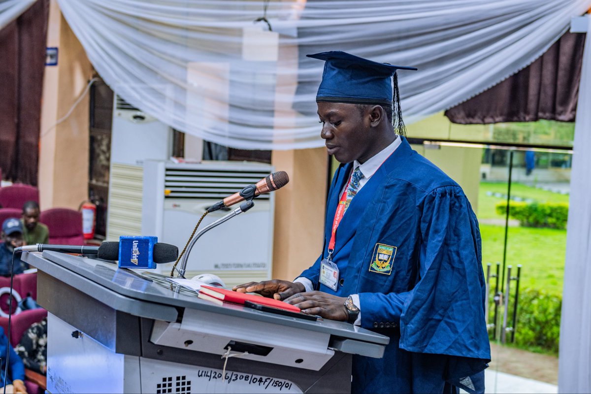 TheAdamMozeed's tweet photo. Yesterday marked a defining moment in the history of our Union and in my personal journey. With profound gratitude to Almighty God and a deep sense of humility, I was officially inaugurated as the 39th President of the Students' Union, University of Ilorin.

#PoweringTheLegacy https://t.co/RFvBMdrvbi