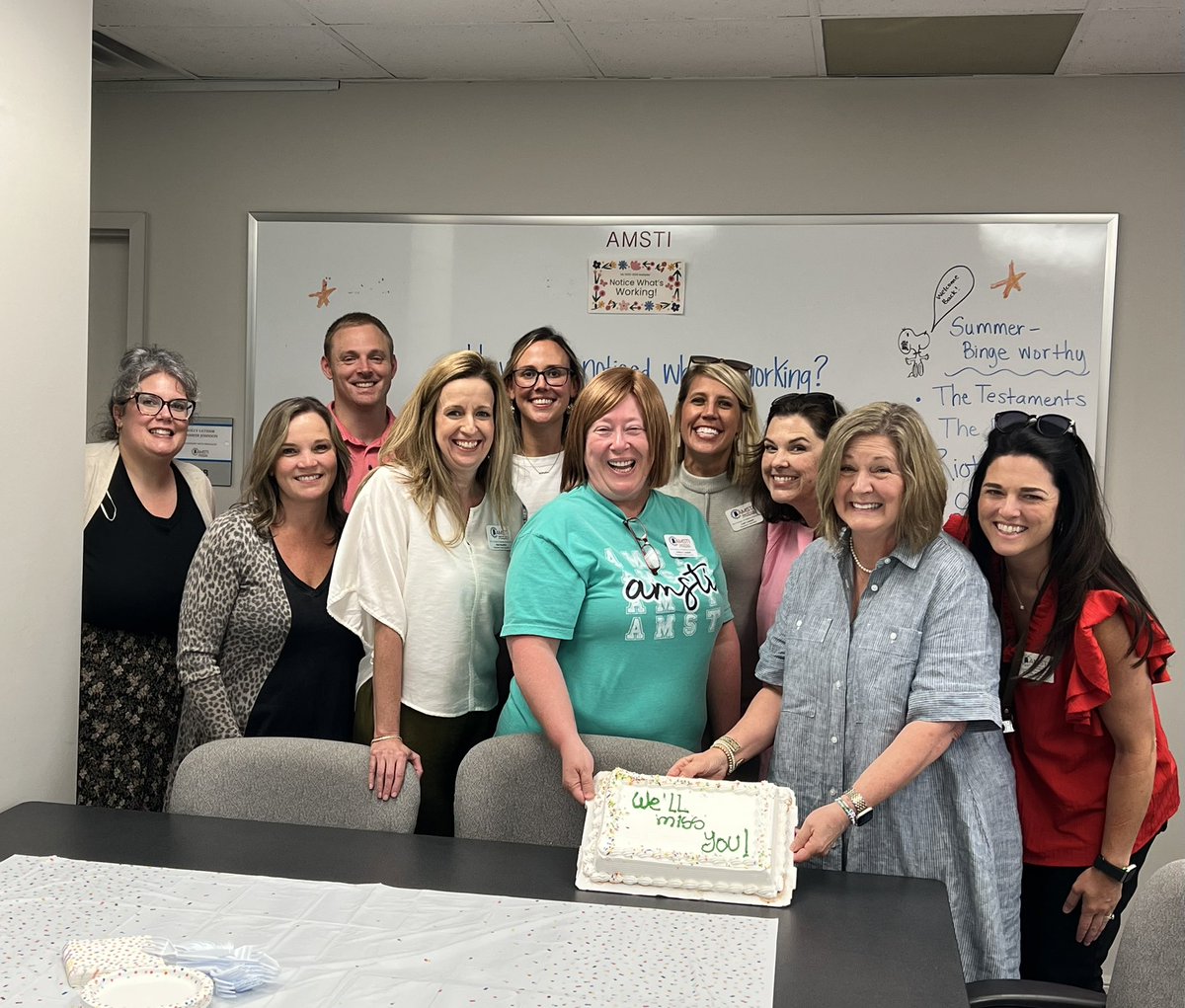 AmstiUAH's tweet photo. Happy Trails, Melissa Campbell! Today she begins her next big adventure. We are grateful for her countless contributions, immeasurable impact, and friendship! @MelAGCampbell 
@AMSTI4all https://t.co/TouyEV5TDE