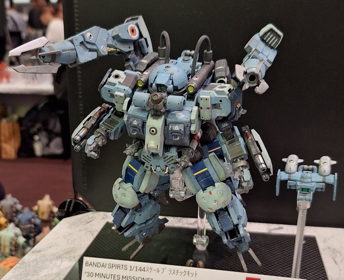 NAKAMIYA82's tweet photo. ガンヘッドもあったよニム❗
#ニプコム
#NIPCOM
#NIPCOM17 https://t.co/J1B2O1SLGM