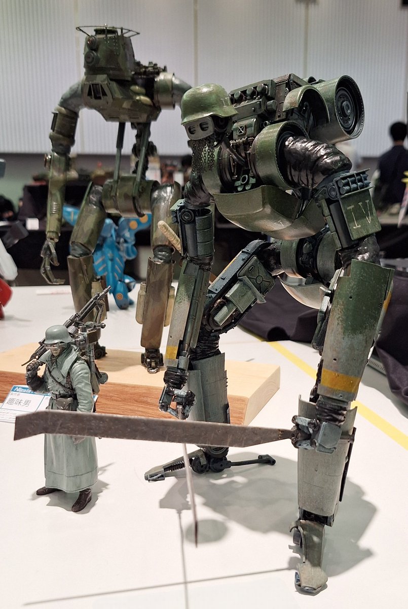 NAKAMIYA82's tweet photo. ガンヘッドもあったよニム❗
#ニプコム
#NIPCOM
#NIPCOM17 https://t.co/J1B2O1SLGM
