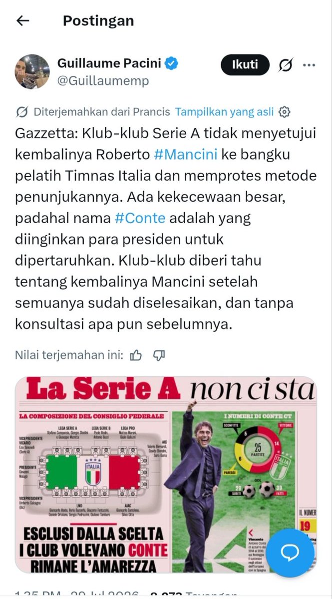 MatahariMahard2's tweet photo. @andarsofian @infoAzzurri https://t.co/O7pcI4xtyb