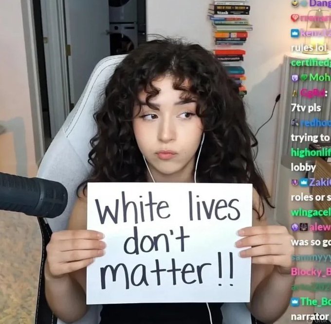 AmeliaWLDM's tweet photo. Pokimane knows that WLDM https://t.co/clJG2oeAiq