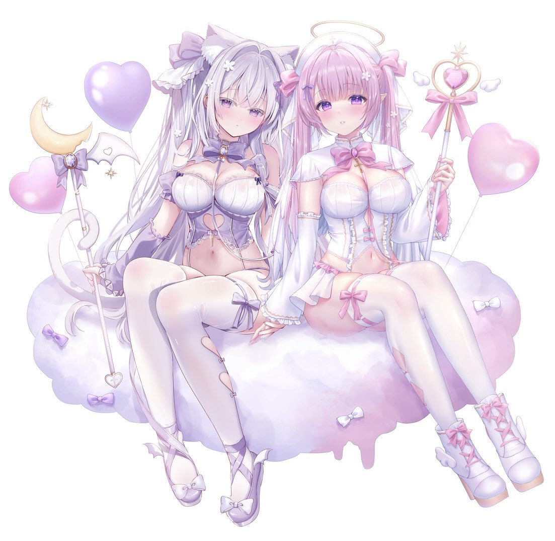 yuyucocco_'s tweet photo. ✧♡ Angel × Devil ♡✧ https://t.co/OJV860SRrn
