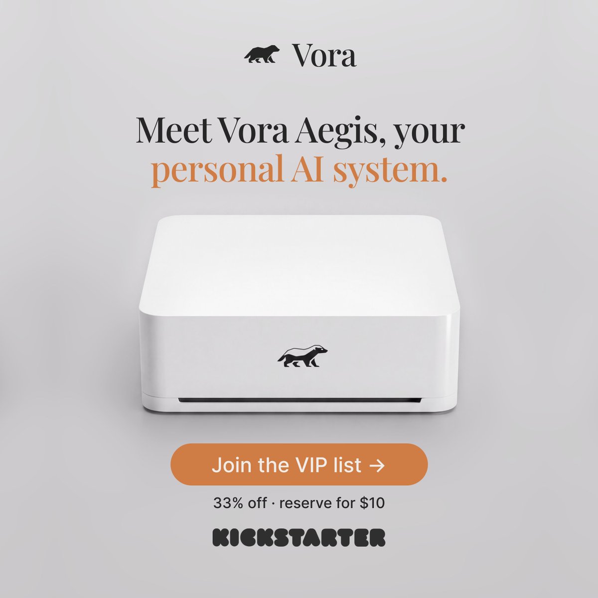voravault's tweet photo. Personal AI that is private, powerful, and owned by you.

Aegis brings the power of open-source AI directly into your home, with plug and play simplicity.