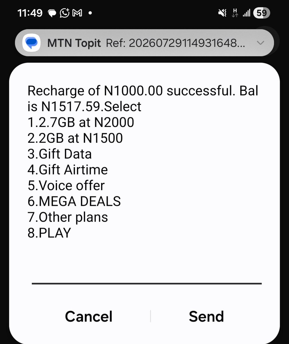 conyedikachi's tweet photo. Just used @peniremit to buy my MTN recharge card today within seconds, and it got me thinking...

The best apps are the ones that make everyday tasks simple, fast, and stress-free.

Buying airtime is something we do all the time, so having an app that lets you get it done quickly and smoothly makes a real difference. It's the little everyday experiences that show how useful a platform really is.

I also appreciate how @peniremit and @peniwallet are two separate applications within the SMC DAO ecosystem, each designed with its own purpose while working together to give users more ways to manage their daily needs.

I'm looking forward to exploring even more of what they have to offer.

Have you used **Peniremit** or **Peniwallet** yet? What's your favorite feature, or what would you like to see added next?

Let's hear your thoughts in the comments. 👇

#Peniremit #Peniwallet #SMCDAO #MTN #DigitalLife