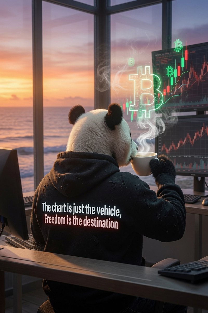 Pandacryptobear's tweet photo. GM legends☕️
We went long yestarday with our @breakoutprop challenge. Filtering out the noise on X. one person is bullish, one person is bearish. just trade my system. wrong or right all good but dialing into ones system is your edge. We got the 4hr Bullish sweep yestarday +reclaim.  Trade is risk free now. hold 64k we can push higher. lose it and we go back down again. lets see🫡
bitcoin:native