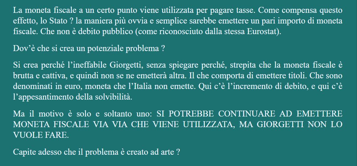 Chini_Francesco's tweet photo. @RiccardoTrezzi "Scandalo di finanza pubblica più grande di sempre?"
Lo "scandalo" è stato esclusivamente bloccare la trasferibilità degli sconti fiscali:
#MMT #CCFsubito #MonetaFiscale
#Moneta #Fiscale
https://t.co/VVSYwyS7hw https://t.co/Mg7CODVLHG