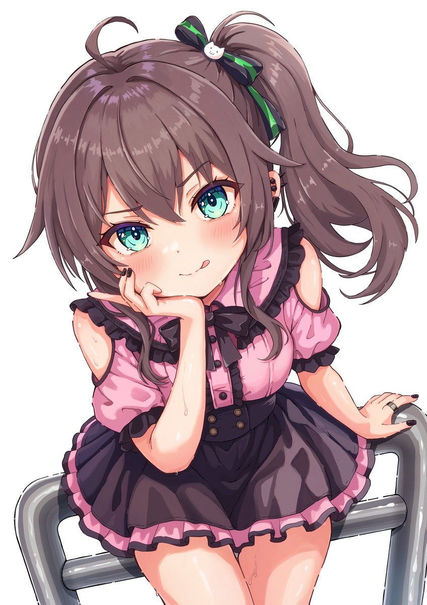yamin2563's tweet photo. 夏色まつりちゃん💕
地雷コーデで挑発っぽい表情で✨

#祭絵 https://t.co/cg4899JLv9