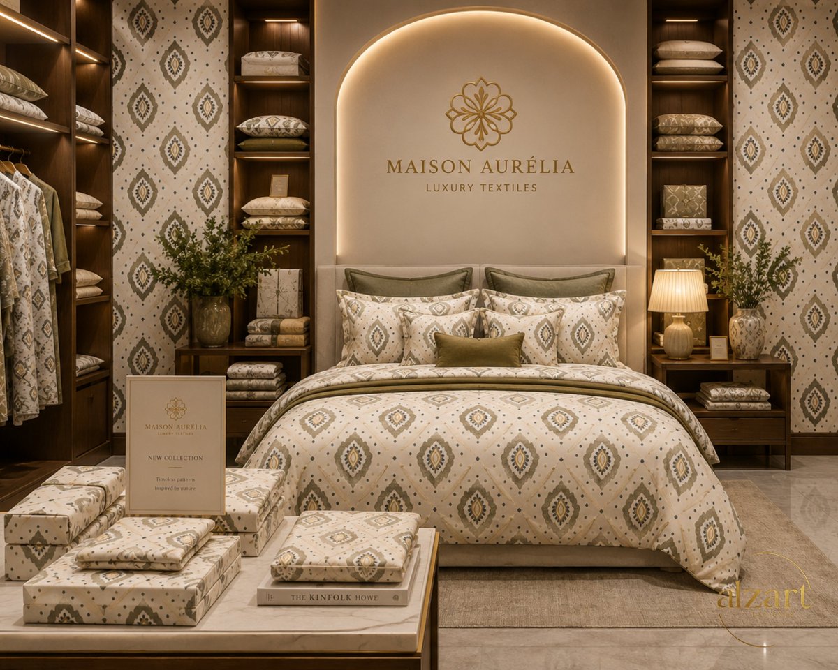AlmanzartA69395's tweet photo. Maison Aurélia brings together timeless ornamental motifs, soft neutrals, navy and antique gold to create an elegant and welcoming interior collection.

#MaisonAurelia #SurfacePatternDesign #LuxuryTextiles #AlzartDesign https://t.co/DG2zN9rikl