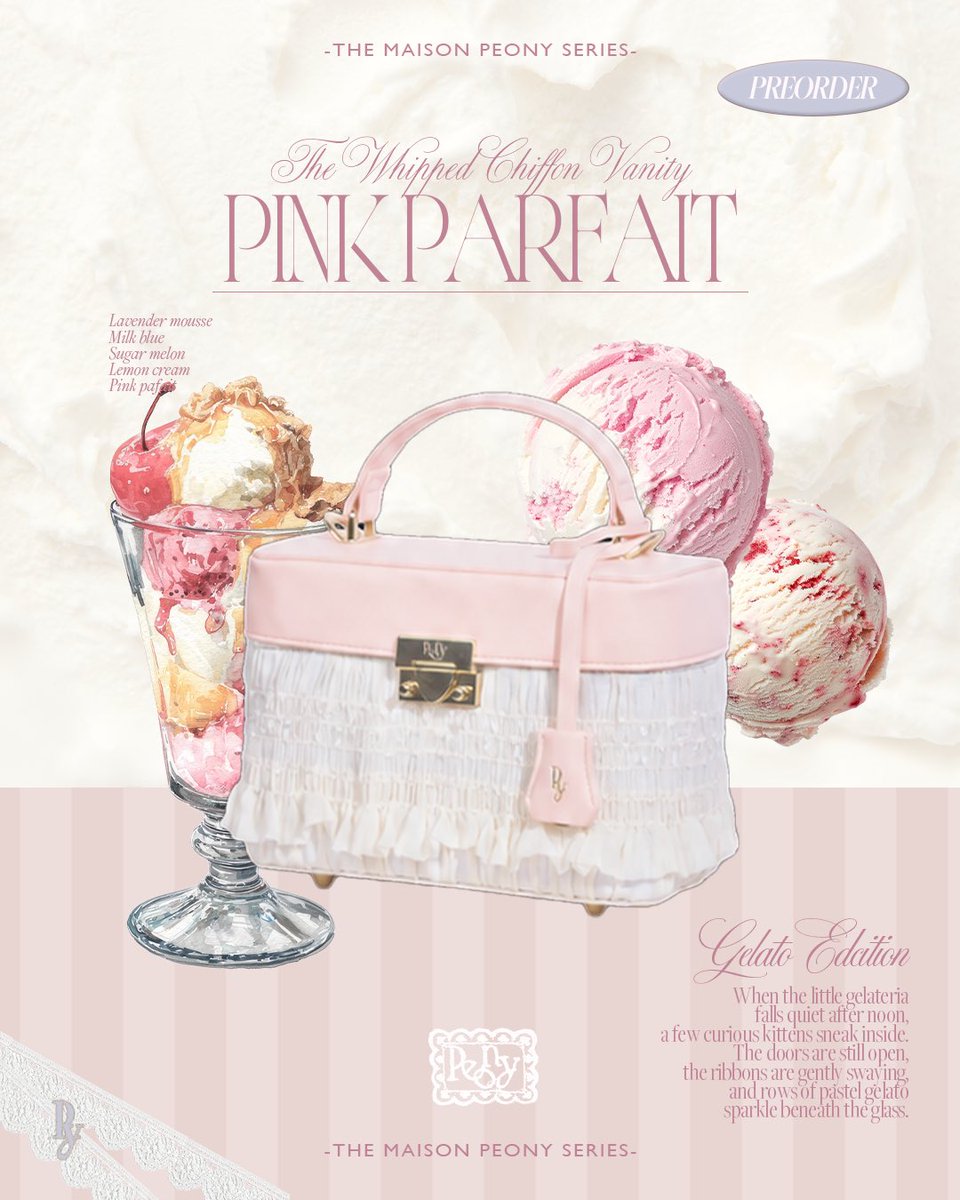 Peony_jp_info's tweet photo. Peonyの人気バニティバッグの新色5colorsがまもなく数量限定発売🐈🍈🩰

7.31(金)18:00 発売開始✍🏻🤍⟡꙳ https://t.co/kOYda2skPN