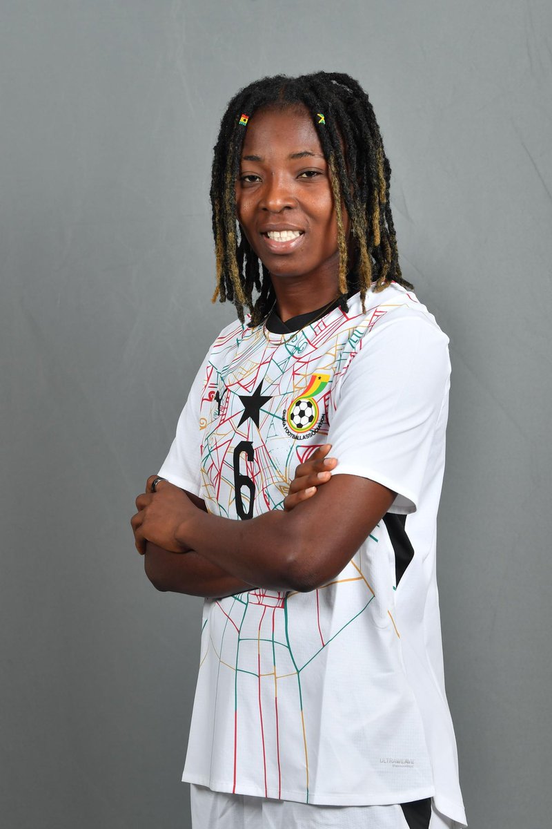 JenniferCudjoe's tweet photo. It time to fight for our motherland 🇬🇭!!! 
Super excited and grateful for this moment again🙏!!! 
Happy game day❤️⚽️
#wafdon2026 https://t.co/m6BSFgsZAD