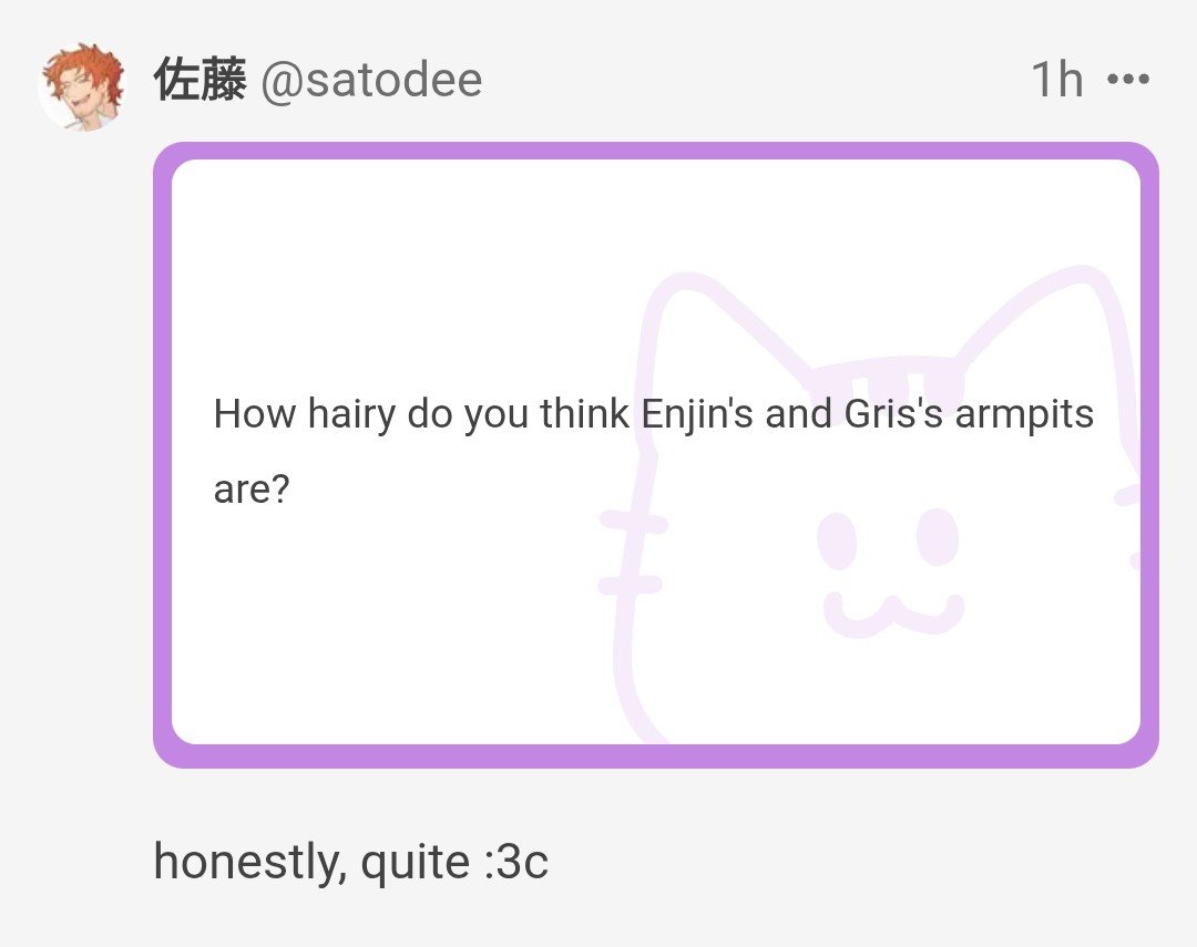 satodee_'s tweet photo. i forgot to check my askbox for a while sorry for the wait :'3 

for the links to the sylvix fics i love ive included them below! https://t.co/CrQJYapeTN