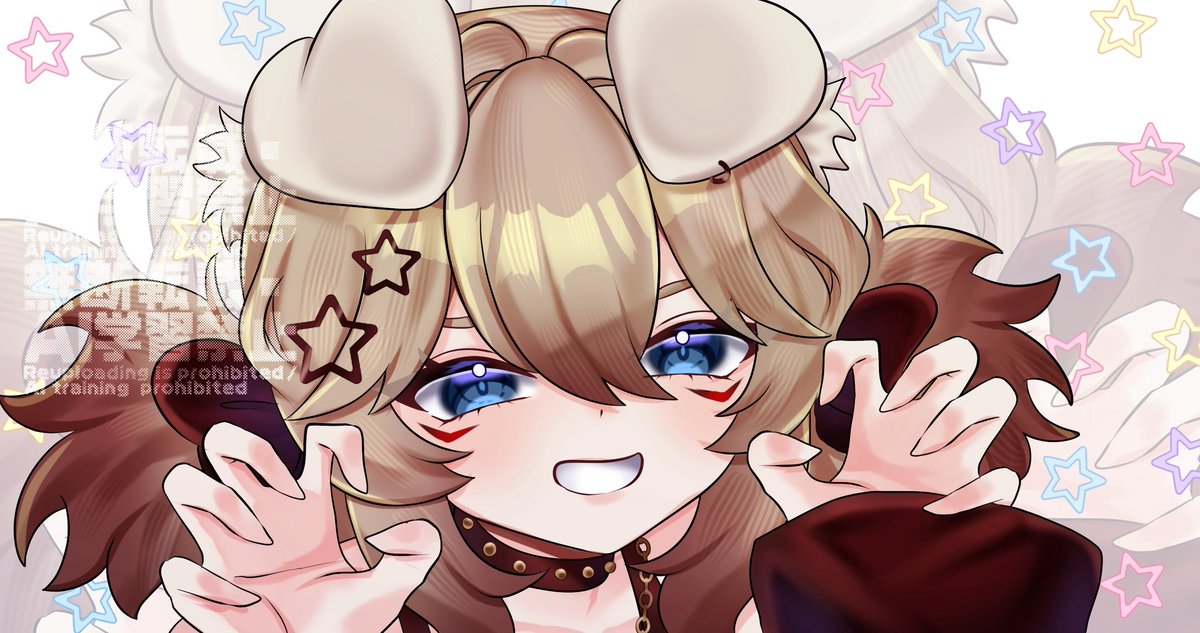 NaerynVT's tweet photo. Rawr rawr!

🖌️ Art creds: @Mari_ChanMori 
#vtuber #envtuber https://t.co/kovmnoqlX1