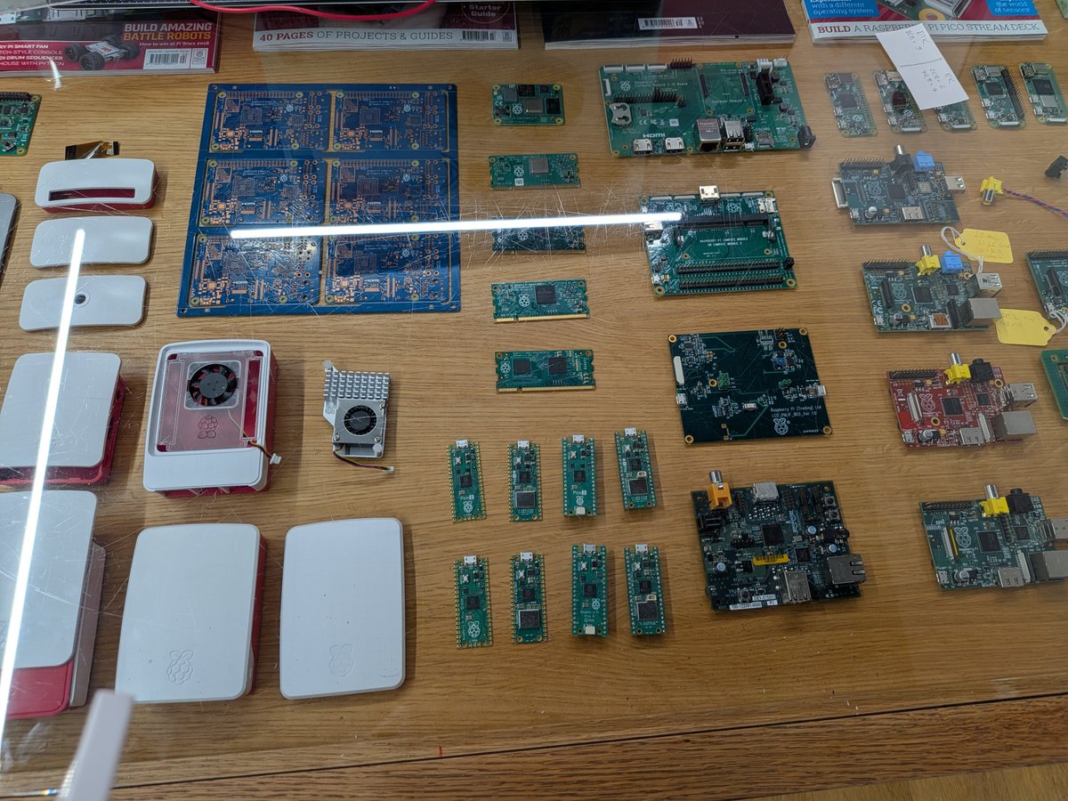 emrysbistro's tweet photo. Best nerd shop ever! Super helpful staff - off to learn kicad  @concreted0g https://t.co/FCZantw6Kp