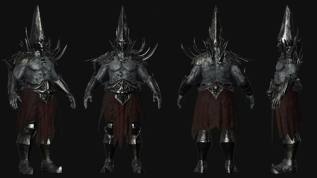 rivernight3d's tweet photo. • Character: Vorgrim
• Behind every game-ready character is a complete production pipeline.
• High Poly Sculpt → Low Poly → UV → Baking → PBR Texturing.
• By @quanpa3d | River Night Studio 📷
#RiverNightStudio #Hardsurface #3DArt #GameDev #CharacterArt https://t.co/WLM4ZYvOiC
