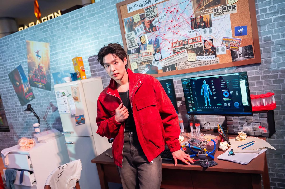 GooddayEnews's tweet photo. เปิดฉากบทใหม่ของหนึ่งในฮีโร่ขวัญใจโลก! 'บิวกิ้น พุฒิพงศ์' ร่วมสร้างสีสันในงาน SPIDER-MAN™: BRAND NEW DAY ในงาน Thailand Gala Premiere  

พร้อมเข้าฉาย 30 กรกฎาคมนี้ทุกโรงภาพยนตร์

#billkin
#SpiderManBrandNewDayTH 
#SpiderManBrandNewDay
#GooddayENews https://t.co/eHOtuYyI4M