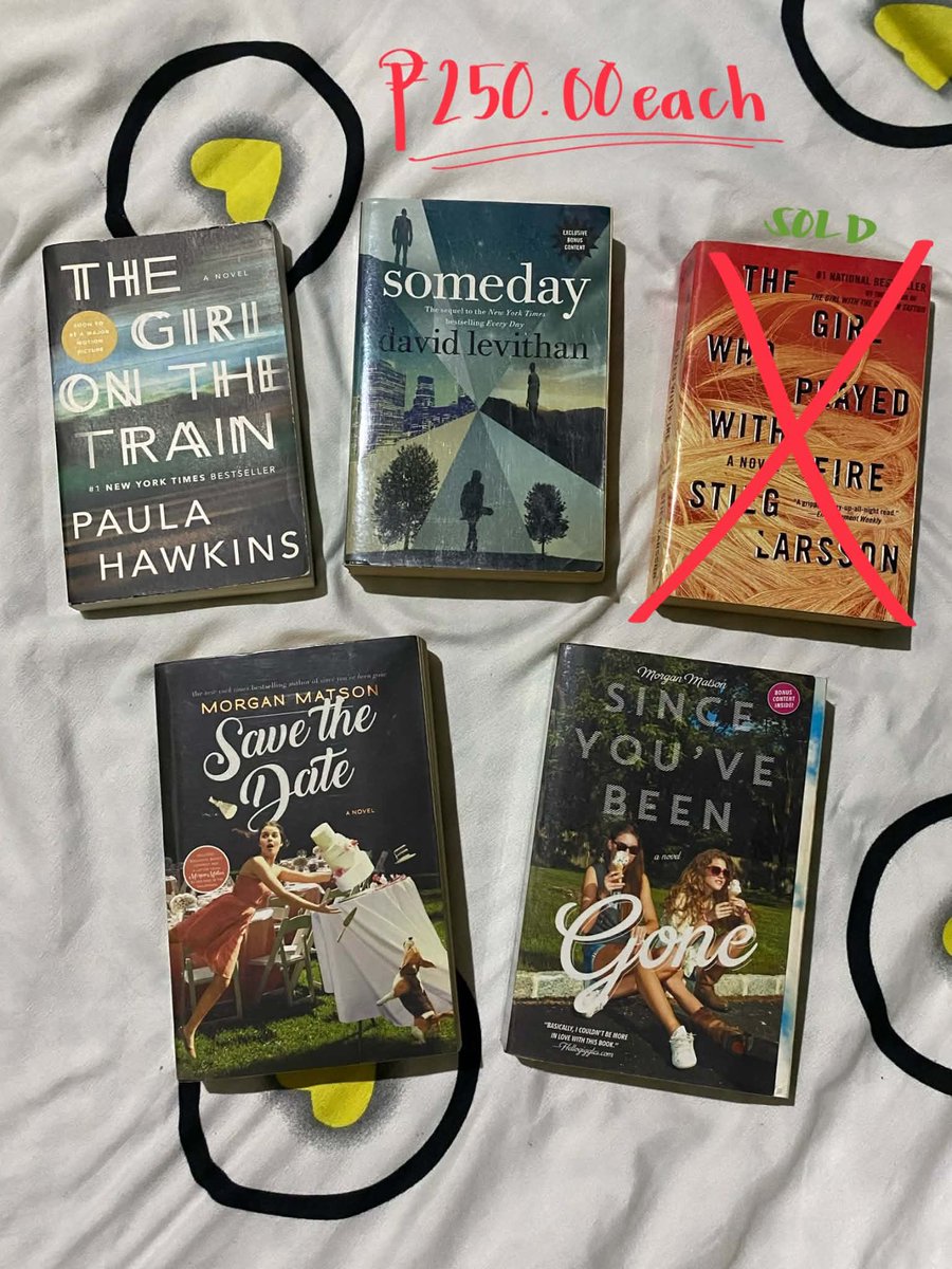 ahleemango's tweet photo. Selling second‑hand books at great prices! ❤️

RFS: Decluttering before moving out 

Condition: no to minimal dents 
Prices shown in photos 📚

📍 Calamba, Laguna
💸 MOP: MariBank 
🚚 MOD: via lalamove (buyer will shoulder the sf)

wts lfb ph https://t.co/eEEnvKPbQ0