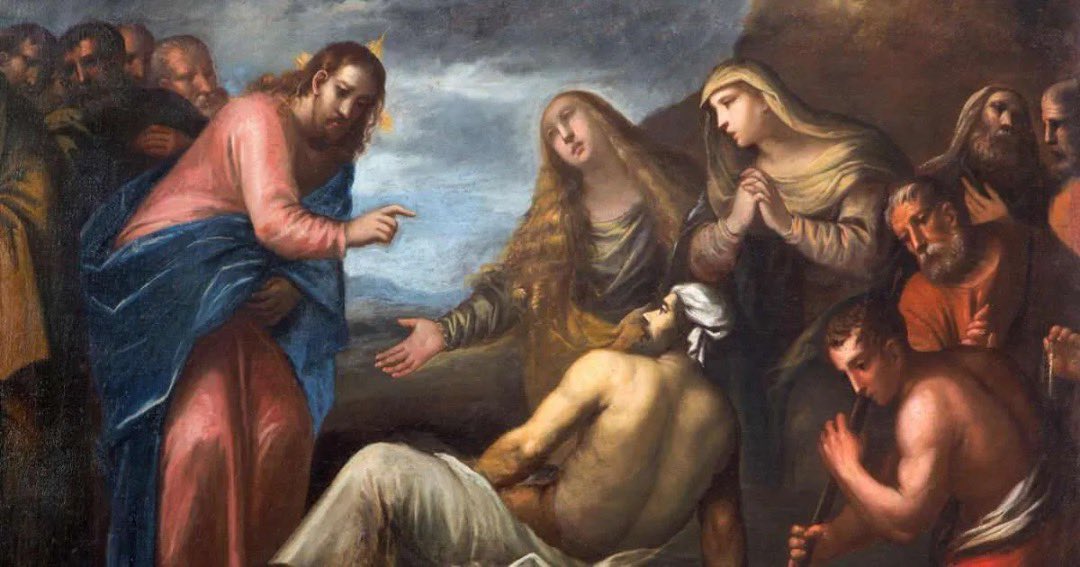 Acolyte_1's tweet photo. Today, the Church remembers the witnesses of Sts. Mary, Martha, and Lazarus of Bethany, and that of St. Olaf of Norway. https://t.co/SLApP4SlMb