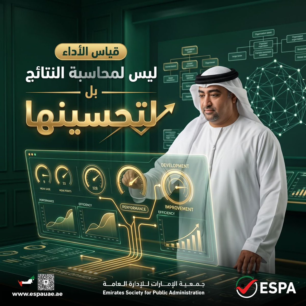 espauae's tweet photo. قياس الأداء ليس لمحاسبة النتائج فقط، بل لفهمها وتحسينها. فالمؤشرات الفعّالة تمنح المؤسسات رؤية أوضح لاتخاذ قرارات أفضل، وتعزيز الكفاءة، وتحقيق الأهداف باستدامة.

#جمعية_الإمارات_للإدارة_العامة #قياس_الأداء #التميز_المؤسسي #الإدارة_العامة https://t.co/276R4fKtbT