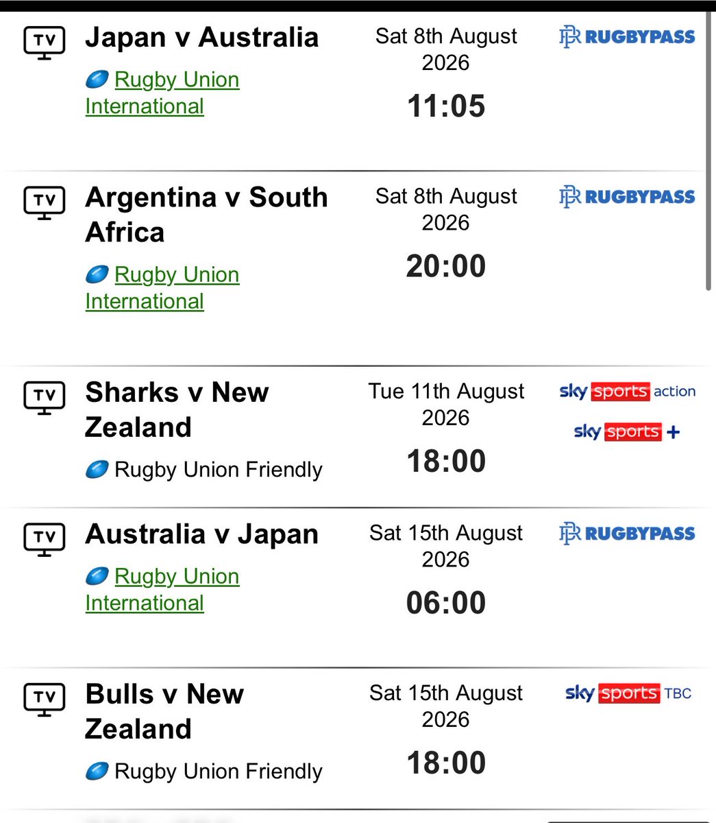 AjcRugby's tweet photo. Does indeed look like All Blacks tour of SA on sky Sports https://t.co/Mg8BrTzACz