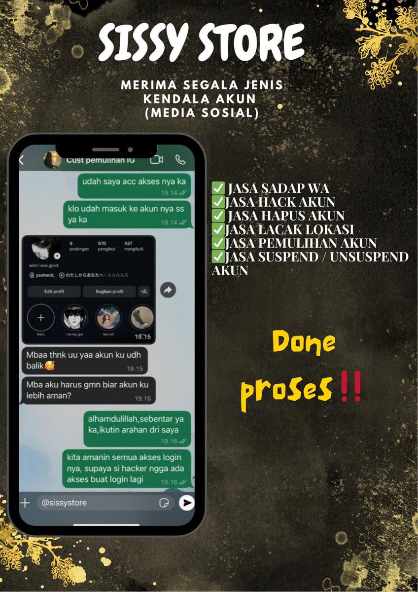 pergavangan's tweet photo. Malam bess🌌
SudahOpen ! jasa kembaliin akun &amp; hack akun

✧˚ jasa recovery akun
- instagram, tiktok,whatsapp, line, facebook, x, gmail, telegram DLL

✧˚ hapus akun
- facebook, tiktok,instagram,whatsapp DLL

or
hack akun, sadap wa, lacak lokasi ?
જ⁀➴♡ wa di bio🌥️ https://t.co/GL7x2svgO8