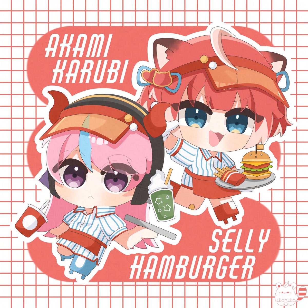 touka_2525_'s tweet photo. #karunyart 
#selly55 
🍔 https://t.co/FlnGtpeLmE