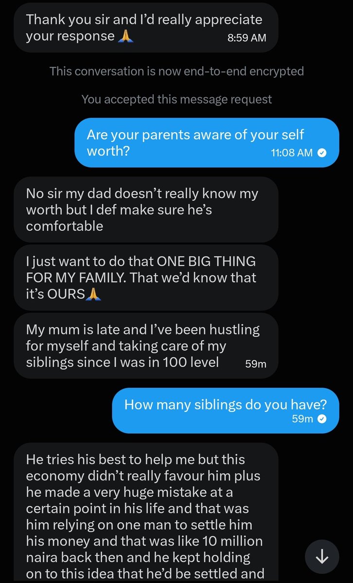jon_d_doe's tweet photo. Please read the conversation that I had with a 23 year old young man.

Ensure that you read to the last screenshot 👇. https://t.co/F23GeirhRf