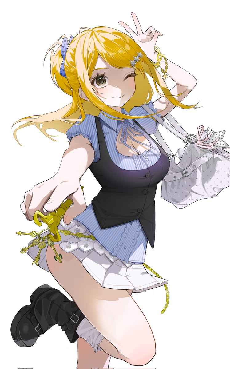 namekicheese's tweet photo. #FAIRYTAIL 
現代コーデのルーシィ🔑💫 https://t.co/5THcNtE774