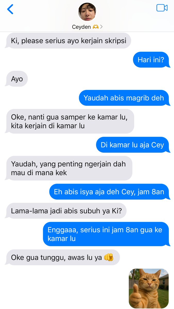 marimarihei's tweet photo. Ceyden-Kian

Masih dengan Ceyden yang berusaha mengajak Kian mengerjakan skripsinya. https://t.co/diEEpuAu9h