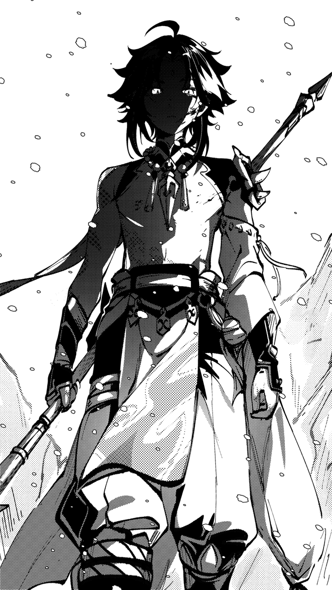 hootaru_u's tweet photo. #xiao 
POV: You woke up in Teyvat, and this is the first thing you saw https://t.co/KuL4x24MYp