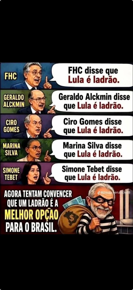 Marcos_28_11_66's tweet photo. MAIS ALGUÉM CHAMA ELE DE LADRÃO⁉️

🙋🏻 EU https://t.co/lRUvmdQCIl