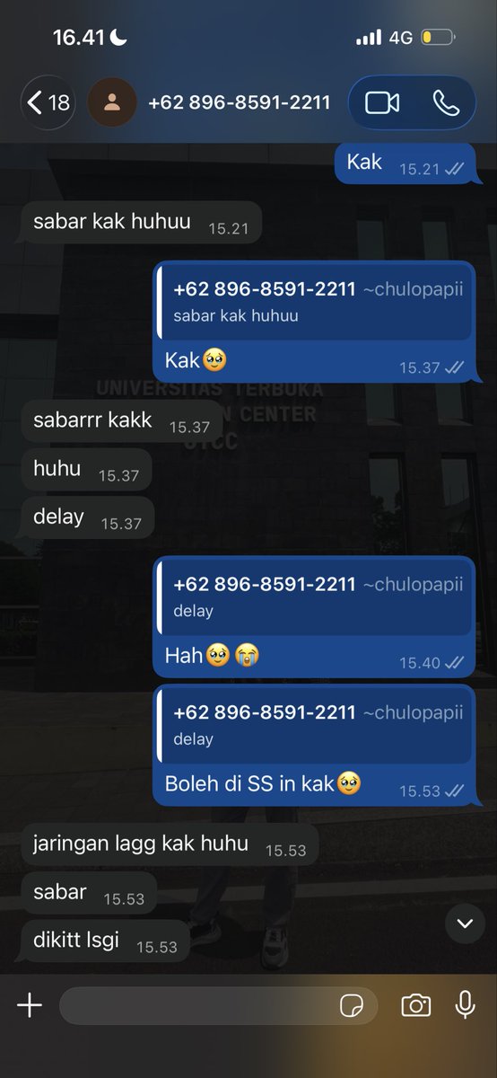 MikaaMikyy's tweet photo. Ges hati-hati kalau WA nomor ini : 089685912211, penipu jual tiket finchap coc season, bahasa WA nya kata temenku menjanjikan kayak terpercaya
Aku spill buktinya
#clashofchampion #tiketfinchap #penipu https://t.co/LKVI7PogOr