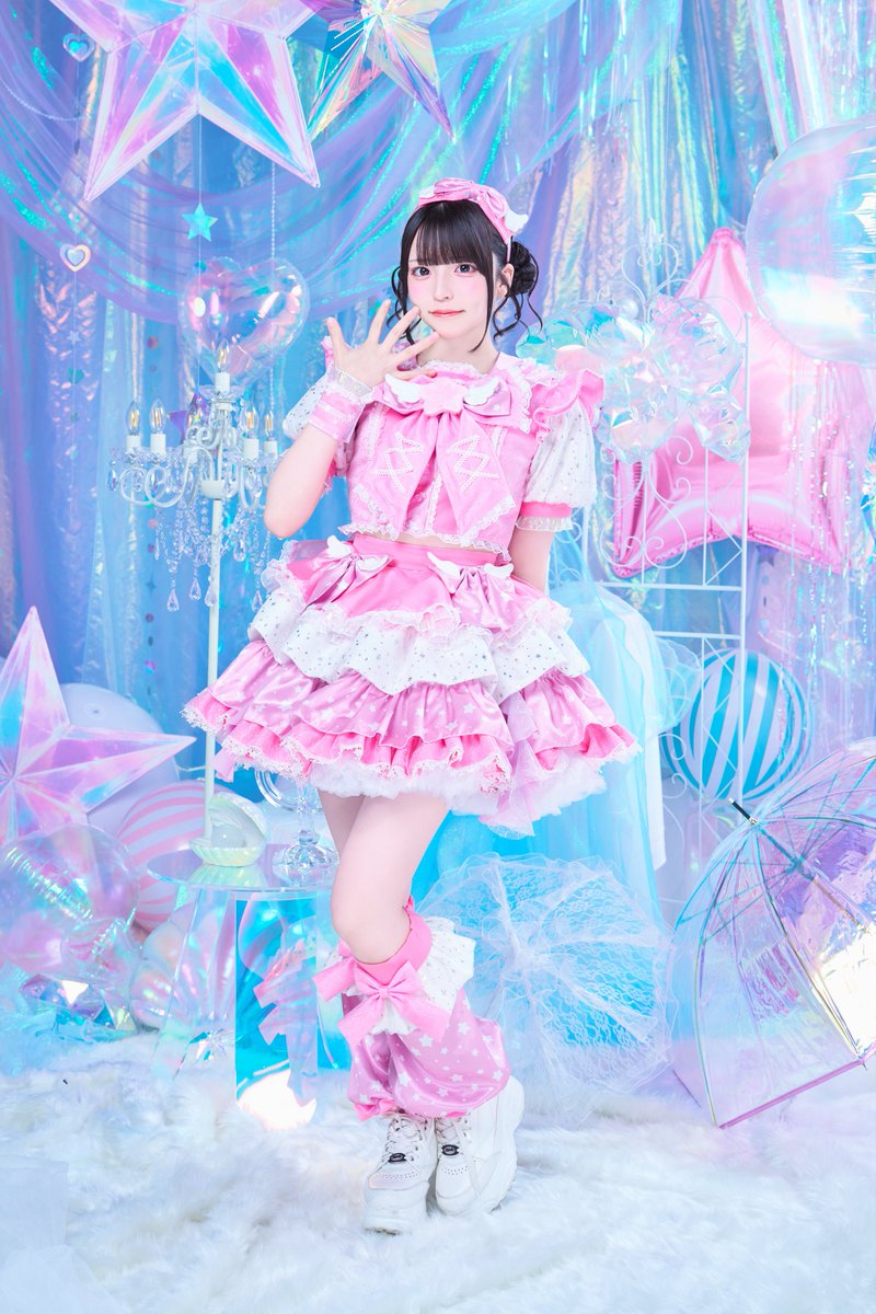 iON_idol_'s tweet photo. ˚*.✩ Summer Visual ✩.*˚

🩷苺川えくぼ
『最初で最後のピンクの夏🎀💘︎︎◝✩』

#iON #アイオン https://t.co/Z2mYWbwCiV