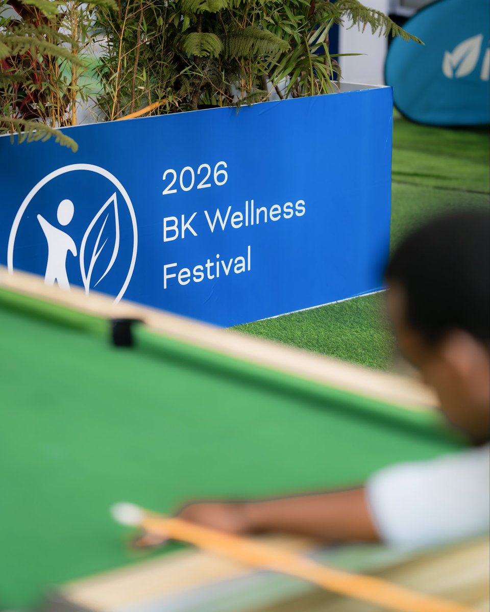 BankofKigali's tweet photo. The 2026 BK Wellness Festival is bringing together five days of activities focused on promoting the health and overall wellbeing of BK staff. From health and nutrition consultations to wellness activities, healthy food, skincare consultations, and more, the festival reflects Bank of Kigali's commitment to promoting the health and wellbeing of its people.

📍 Car Free Zone, Kigali
📅 29 July – 2 August 2026

#BKWellnessFestival