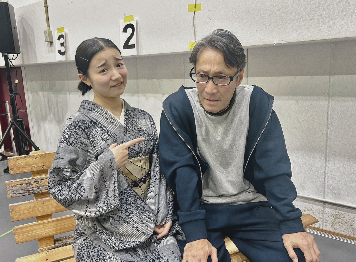 mhr196's tweet photo. unrato「夢去て、オルフェ」
稽古の日々です。現在はスケッチスケッチ、というところ。
今回は以前も共演させていただいた先輩方が三人います。
一人目、大石継太さん　2023年「三人姉妹」でのお兄ちゃん！圧倒的実存、自由、生身の破壊者。今回もたくさん学ばせていただいています。座長！大尊敬。 https://t.co/p9YmFRpeTp