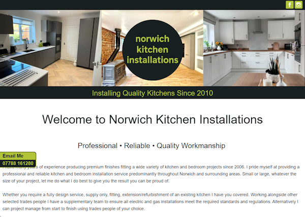 omdcentral's tweet photo. OMD Websites launches #responsive #website for #Norwich #Norfolk business Norwich Kitchen Installations: Years of experience producing premium finishes fitting a wide variety of kitchen and bedroom projects. https://t.co/goCu7vcdjQ https://t.co/c4ruzz3jy9