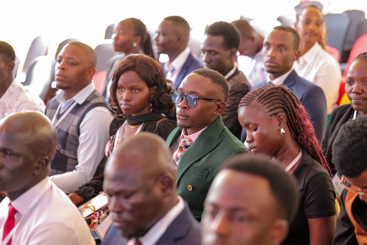 UICT17thGUILD's tweet photo. Representing the UICT 17th Guild Government @UICTug at the #EAGuildSummit2026 at @Makerere! Focused on youth leadership, production,and regional integration to build a competitive East Africa. The future is digital, collaborative, and student-led. #UICTatMakerere #GPLASummit2026 https://t.co/HJ5jwColNf