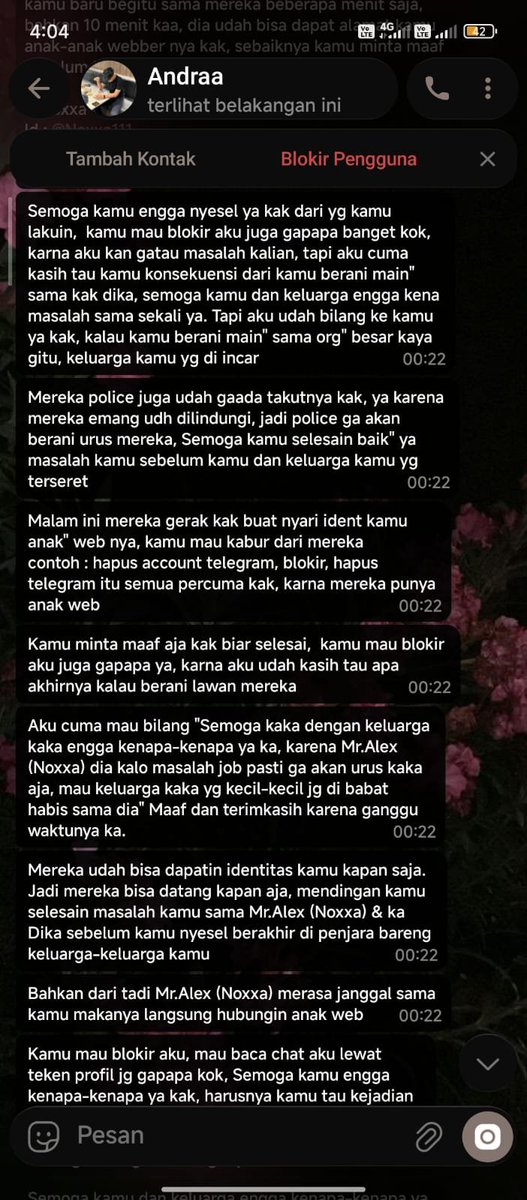 institust's tweet photo. ancaman dari si andra https://t.co/s88YI8c3KF