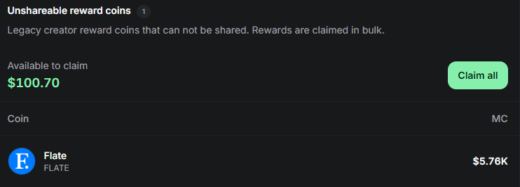 FlateAI's tweet photo. $FLATE has generated 100$ in fees on @Pumpfun 

Should we spend it on airdrops, marketing or buybacks? https://t.co/Mnyb0WOGRX