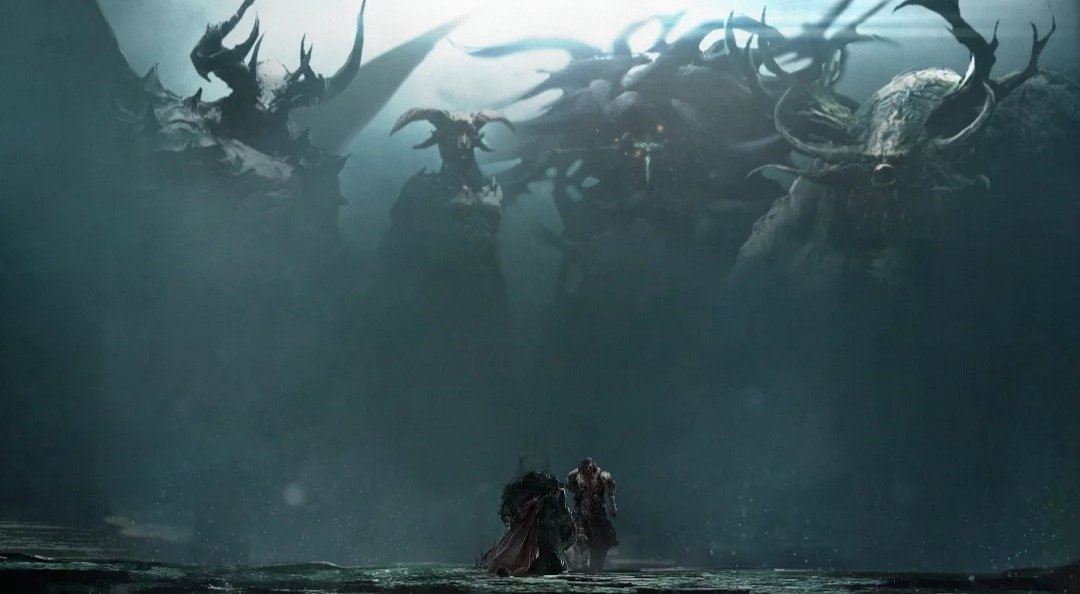SanguinisI's tweet photo. “The Dark Gods”

Art by Richard Bagnall https://t.co/dtnPydclvm