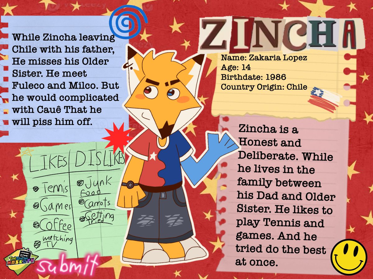 JustMichooo's tweet photo. Idk even Zincha sheet I made
#Mascotverse #Zincha #TSMTV https://t.co/MoSh073G9a