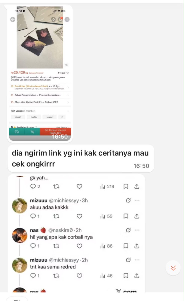 jjenomlee's tweet photo. ❗️SCAM ALERTTTT❗️
aku baru aja di dm org lwt oyen, katanya aku ada jual corball rd ina wkwkwk sdngkn aku open corball aja blm rd ina smua. HATI” kalo dm org lg wts trus pke link oyenku klo bkn dari akunku yg inii, itu bukan aku ya, dia ngakuu” itu
#scam #penipu #wts #coerina https://t.co/XL0rMCeC6K