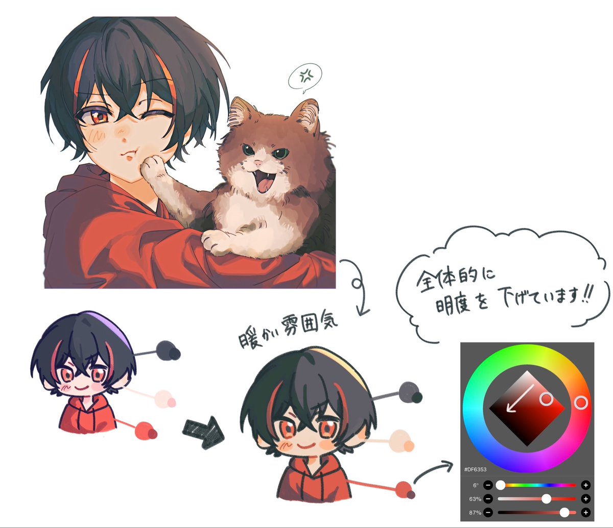 mochiiiiii9's tweet photo. 最近ハマった塗り方
まだまだ研究中 https://t.co/0NGe5v1f4B