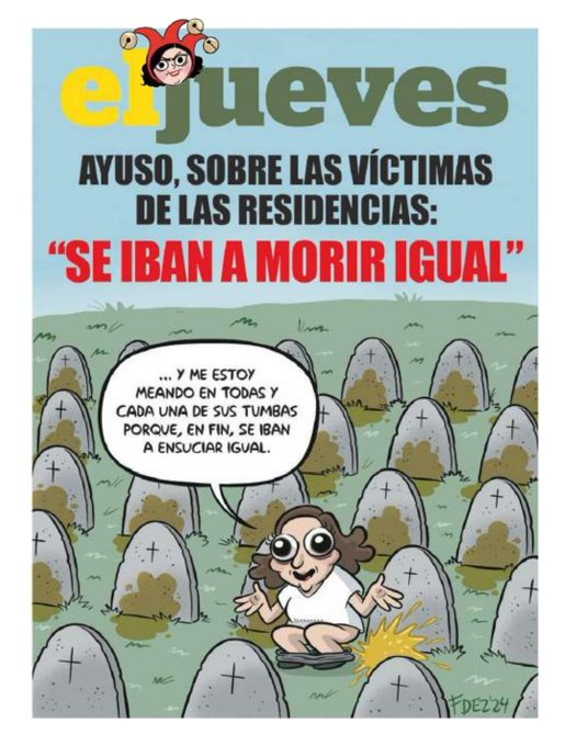 carlosf15927355's tweet photo. Ayuso SE MEA Y SE CAGA EN L@S MADRILEÑ@S QUE LA HAN VOTADO! https://t.co/347LagnIoI