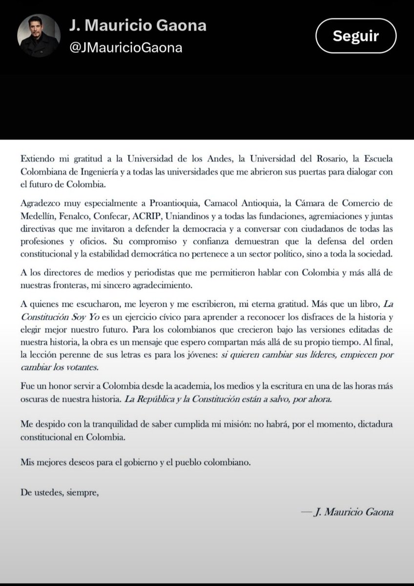 Jose_ortega06's tweet photo. Se le acabó el discurso @Mauricio Gaona, quiso dar clases de moral y el gran doctrinario de la derecha colombiana y que defensor de la constitución y ahora su moral quedó por suelo le tocara defender en la ONU, la salida de Colombia de organizaciones q defiende DDHH q incoherente https://t.co/MwGYth9F8e